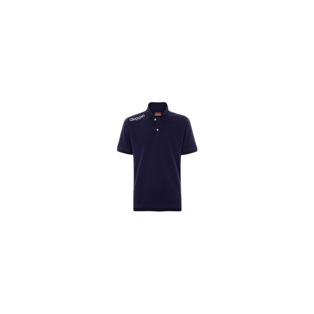 Polo Azul Marinho Masculino Kappa