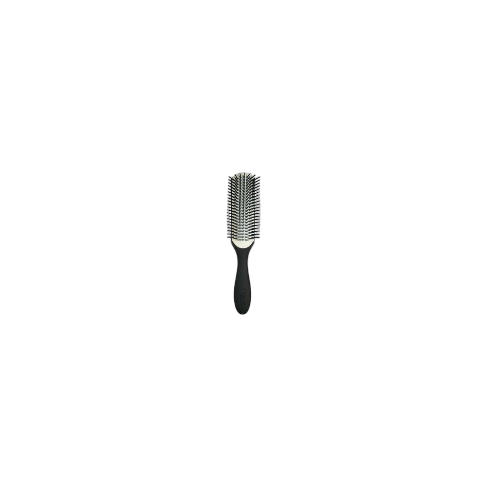 Escova Média Denman D3 Noir Com Almofada Branca - Denman Medium Styling Brush Noir