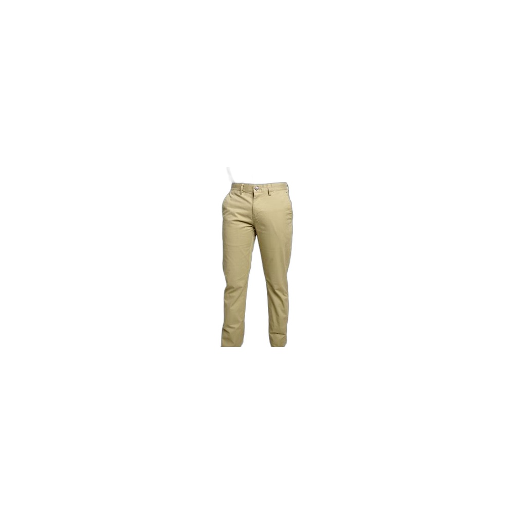 Calça Masculina Caqui Aiiz Slim Fit, Creme