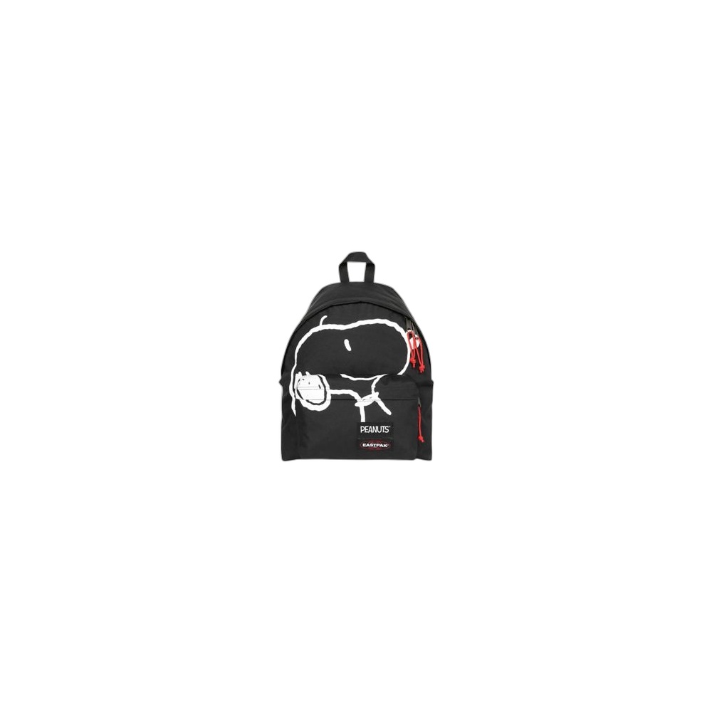 Mochila Eastpak Padded Pak'r Peanuts Placed Snoopy, Preto