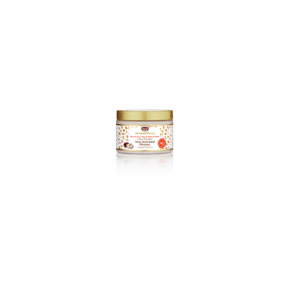 Máscara De Argila E Manteiga De Karité Para Activação De Calor African Pride, 340 g