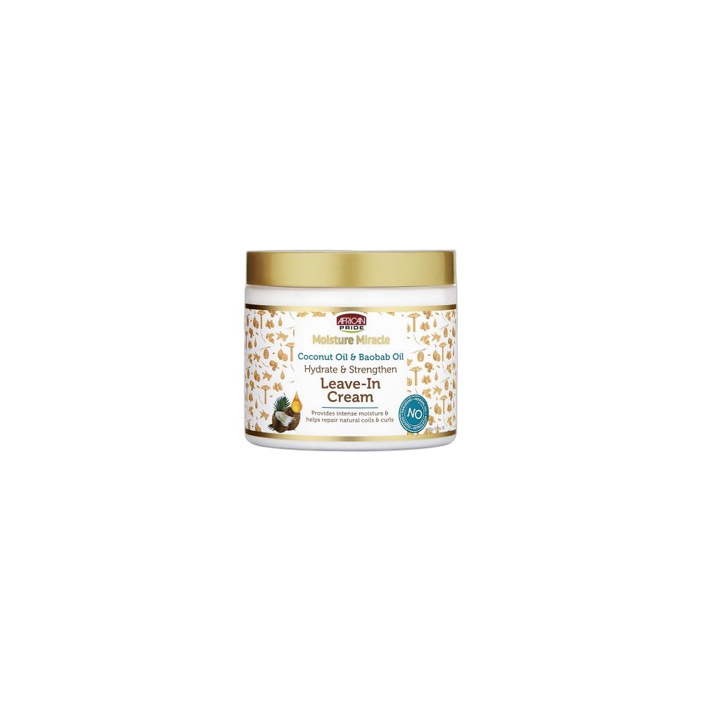 Creme De Hidratação Não Removível De Óleo De Coco E De Imbondeiro African Pride, 425 g