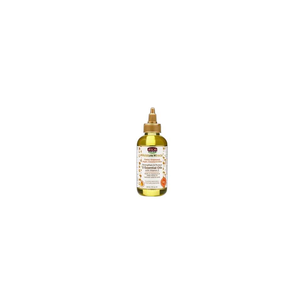 Óleo De Vitamina E E 5 Óleos Essenciais African Pride, 118 ml