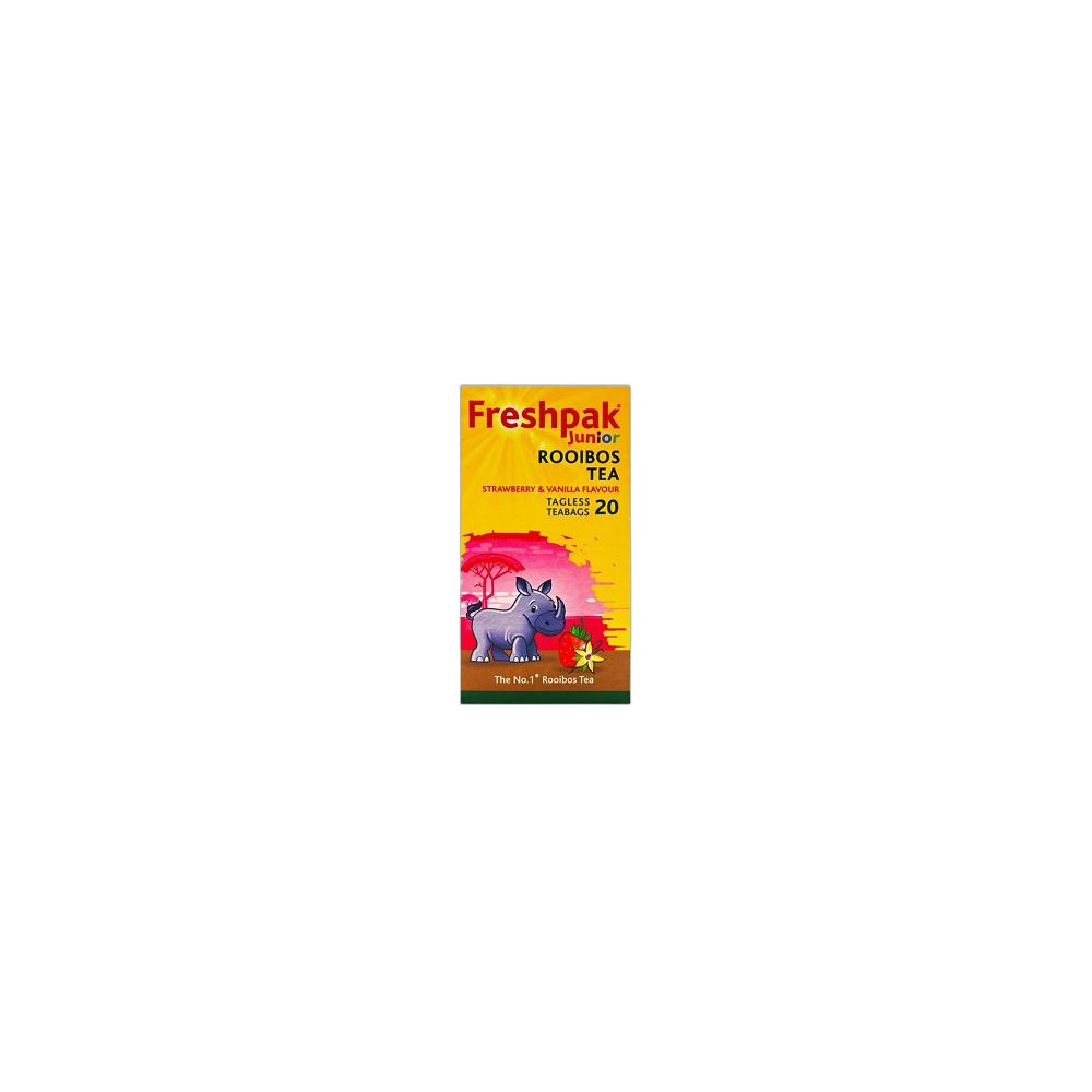 Chá Freshpak Junior Strawberry & Vanilla, 20 un