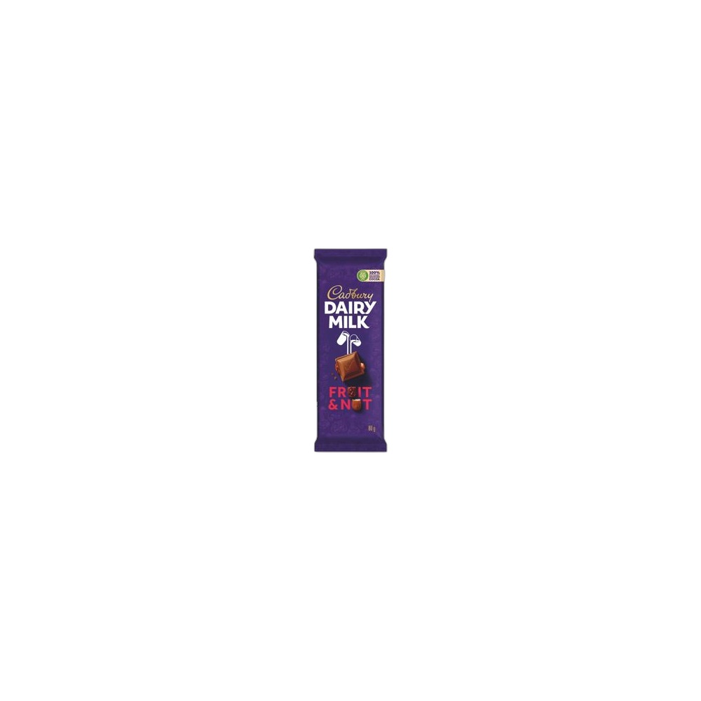 Chocolate Cadbury Fruit & Nut, 80 g