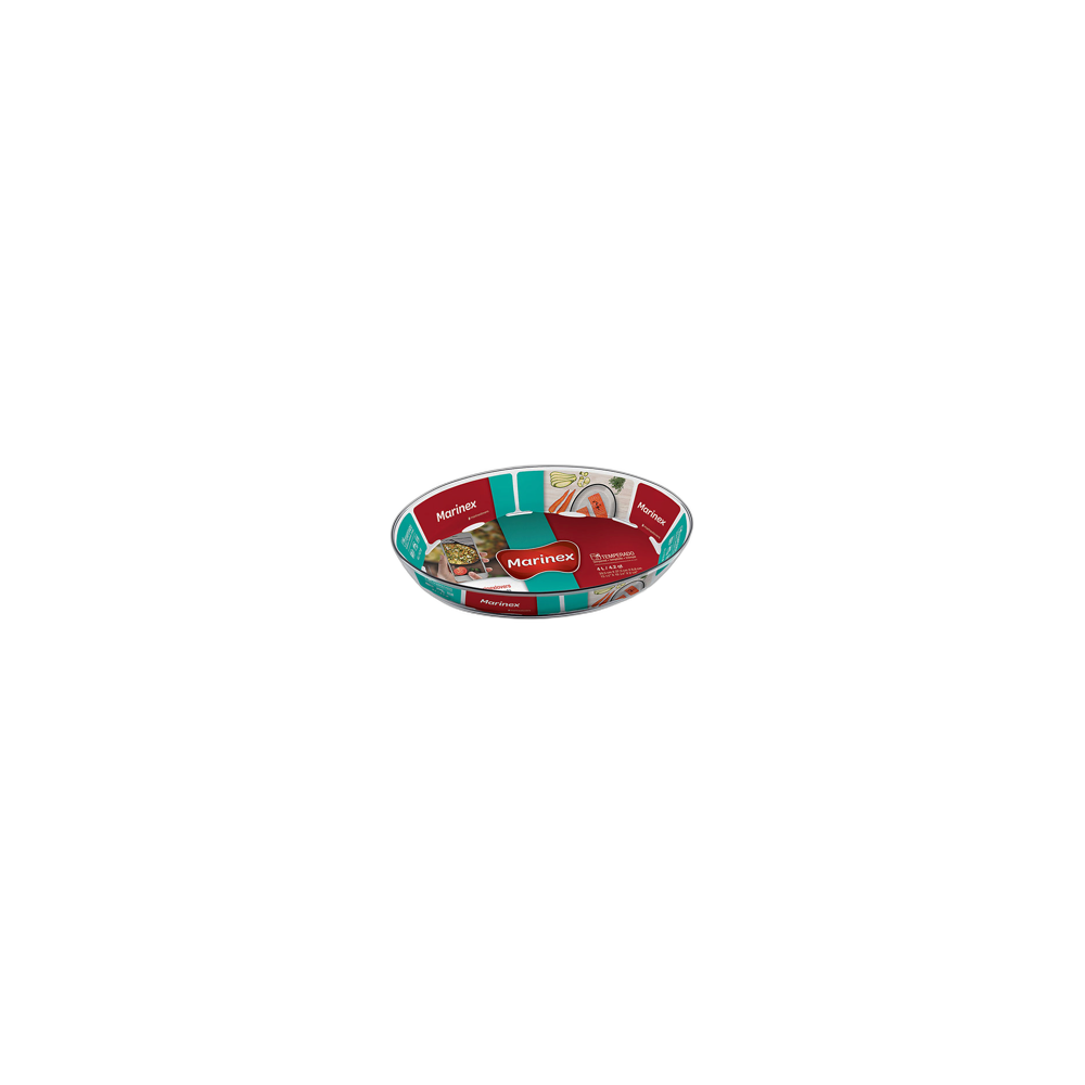 Assadeira Oval Marinex, 4 L