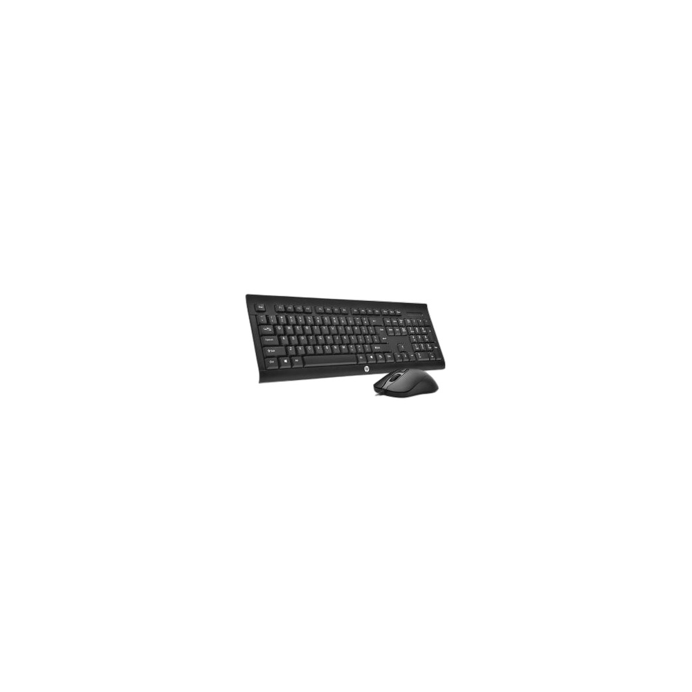 Teclado + Mouse Hp Fio Usb Km100, Preto