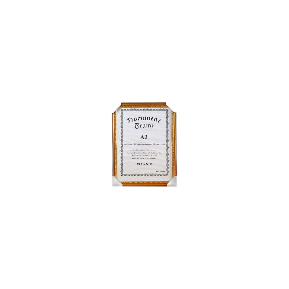 Moldura A3 Quadro Fotografia Certificado