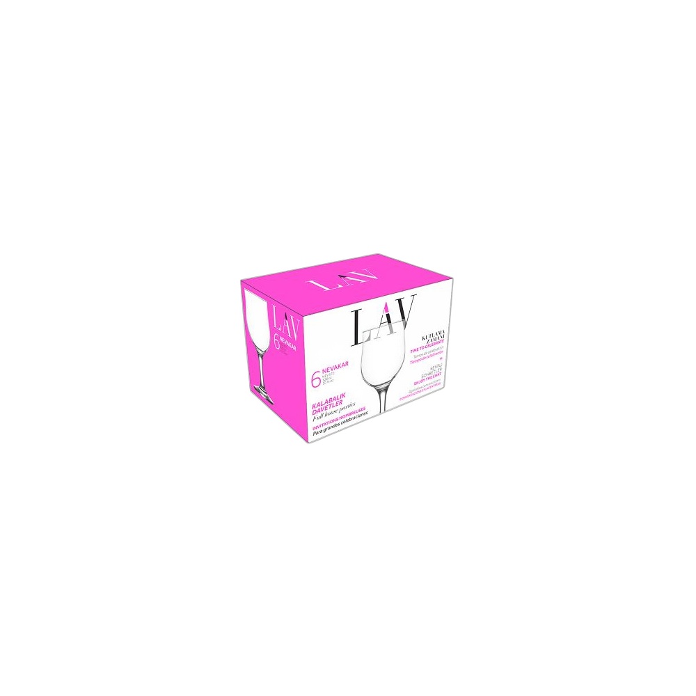 Taças De Água Lav Nevakar, 6 X 320 ml