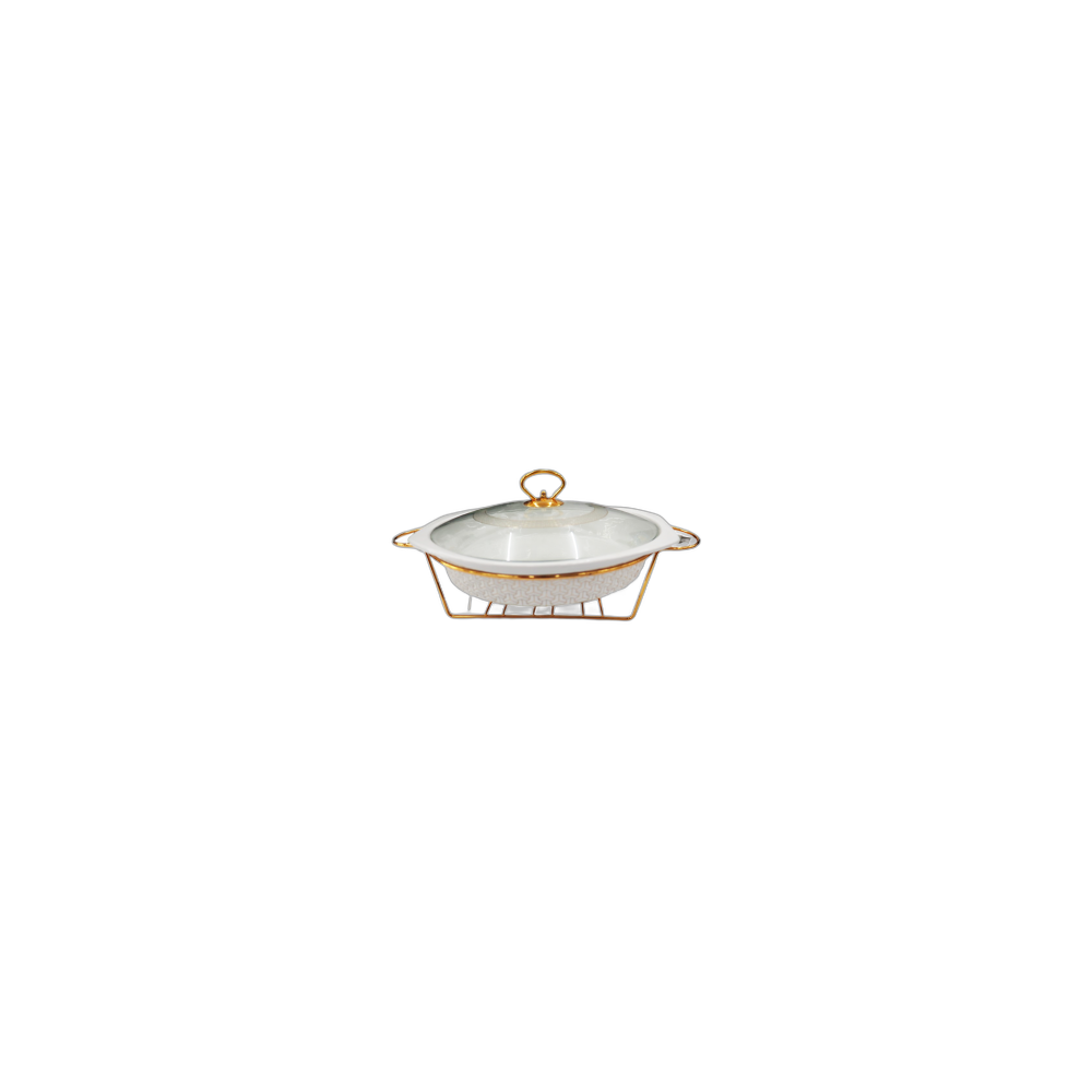 Banho Maria De Vidro Casserole 3.7L