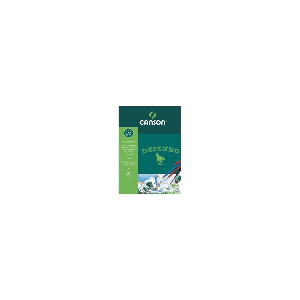 Bloco De Desenho Canson 120 g, Tamanhos Variados