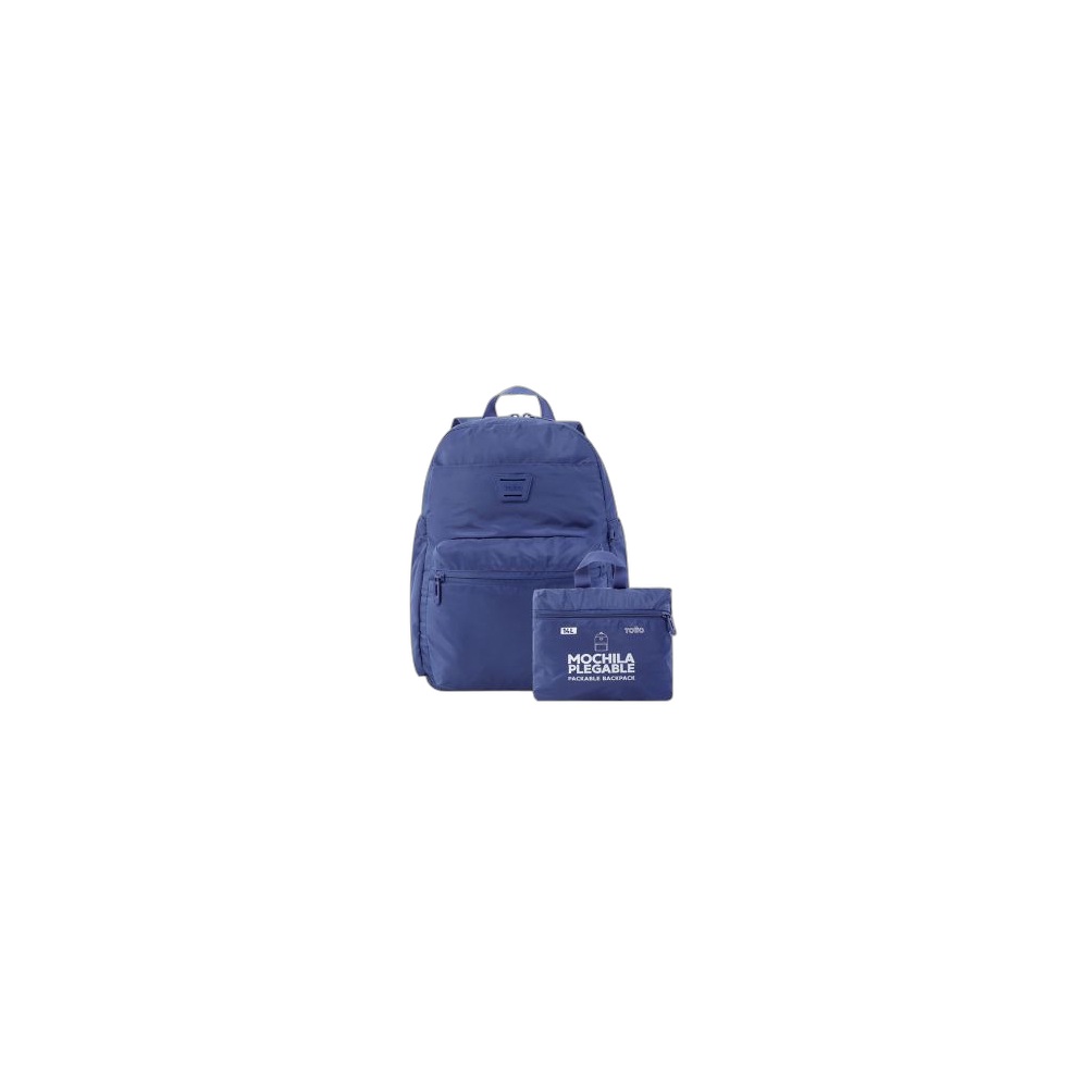 Mochila Laptop 13" Totto Dobrável Xingu, Azul