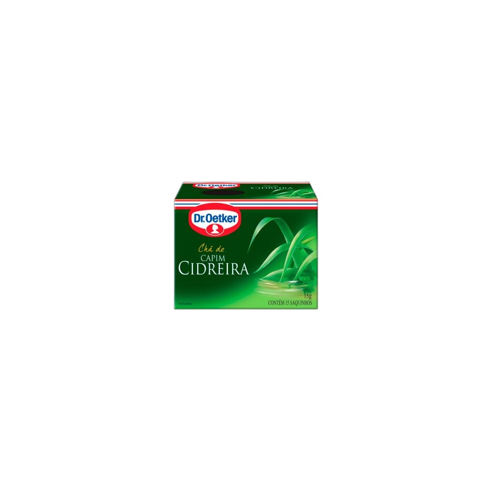 Chá De Capim Cidreira Dr. Oetker, 15 un