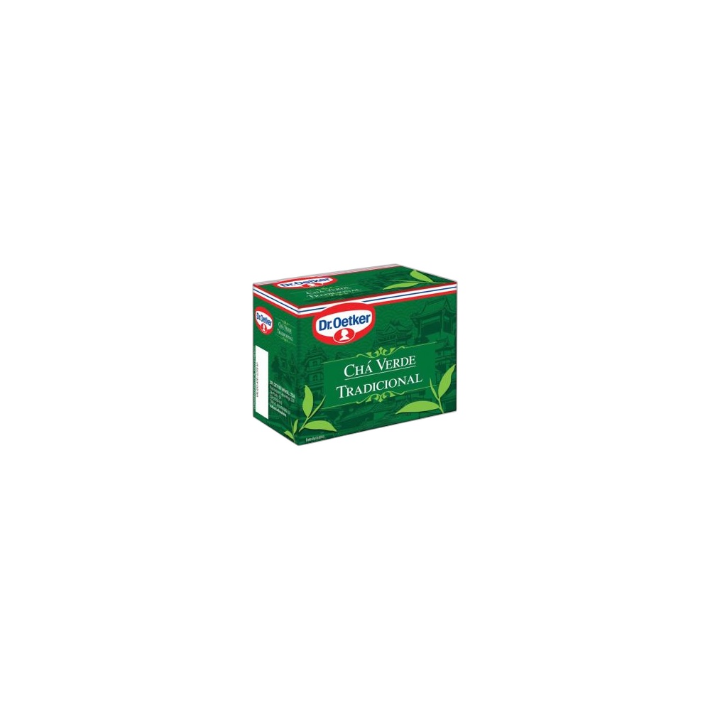 Chá Verde Tradicional Dr. Oetker, 15 un