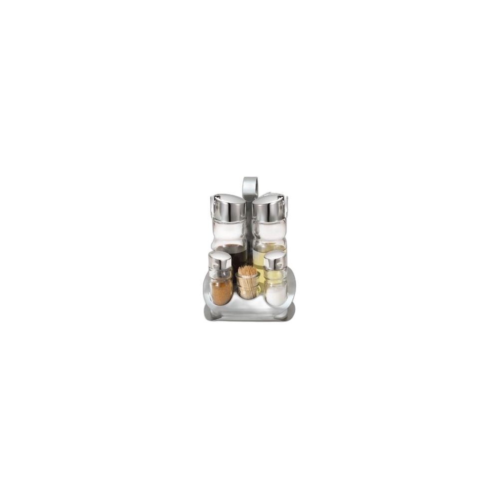 Galheteiro Luxo Inox Micasa Home & Kitchen (12/24), 5 Pcs