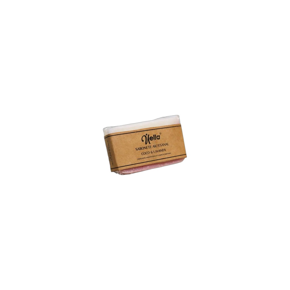 Sabonete Uella Artesanal Coco & Lavanda 100g