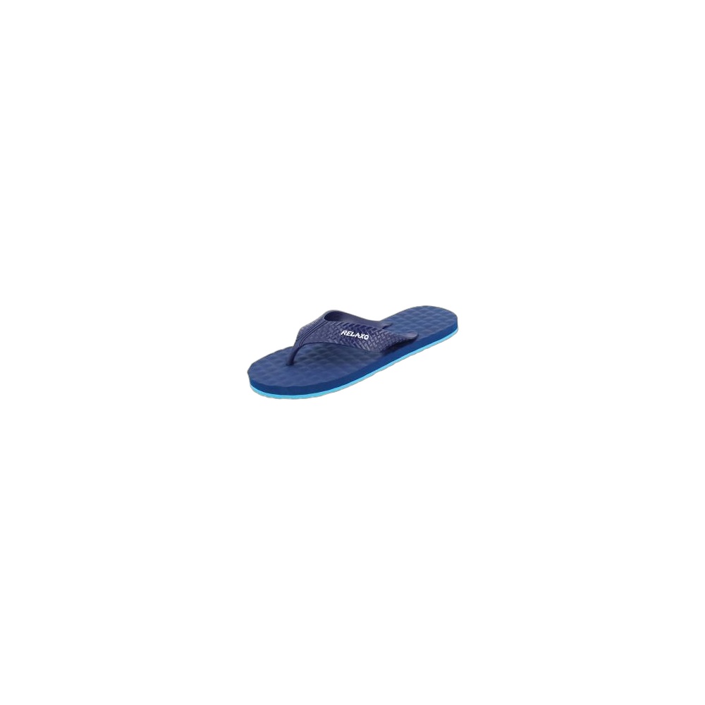 Chinelos Masculinos Relaxo, Navy Aqua