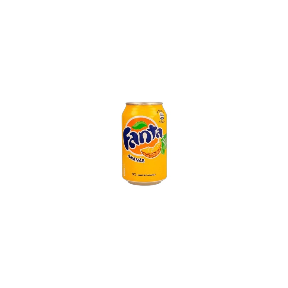 Refresco Fanta Ananás, 330 ml