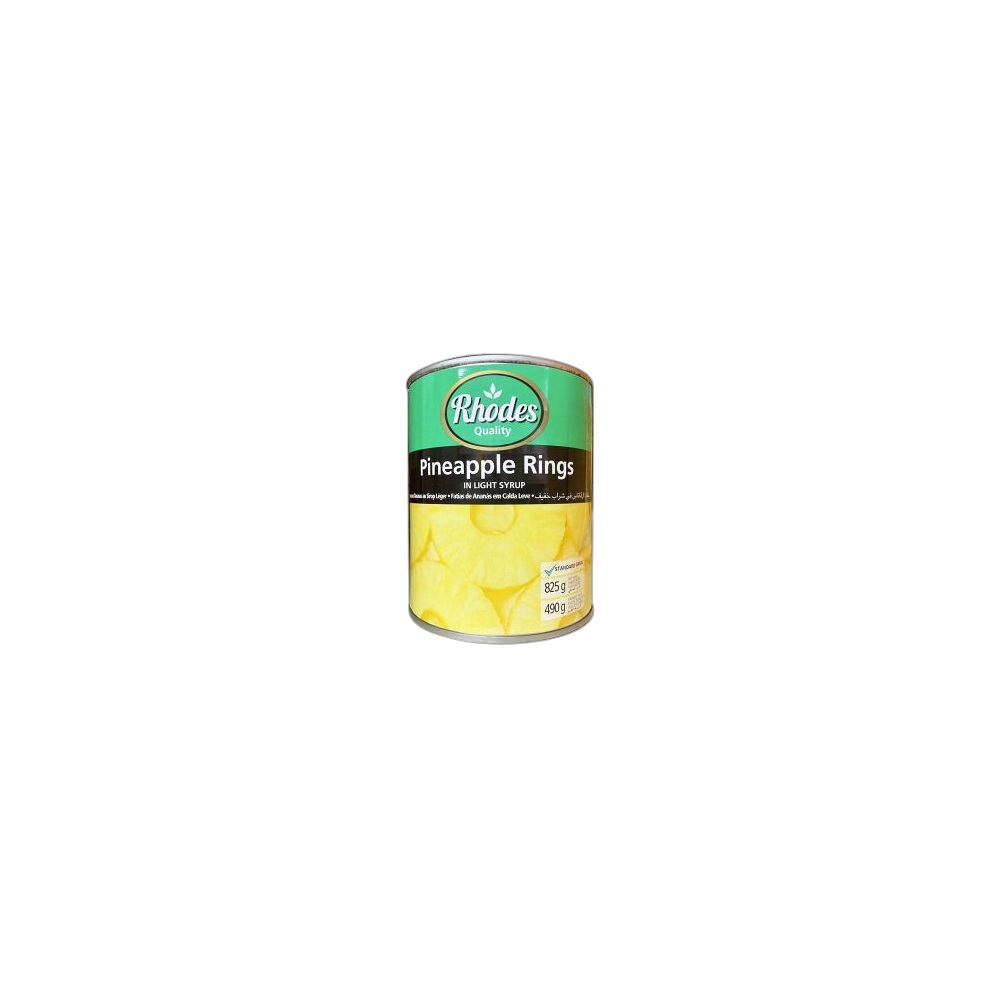 Ananás Em Rodelas Rhodes, 825 g