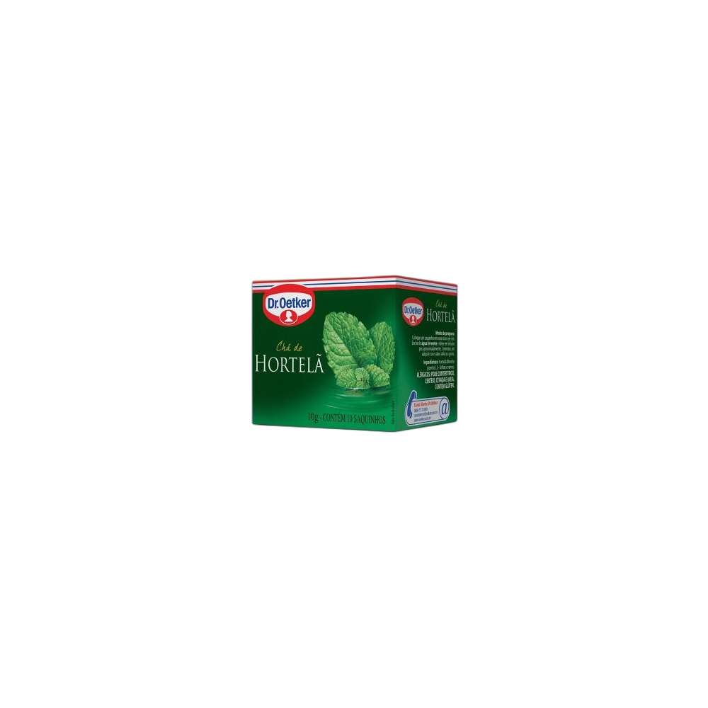 Chá De Hortelã Dr. Oetker, 10 un