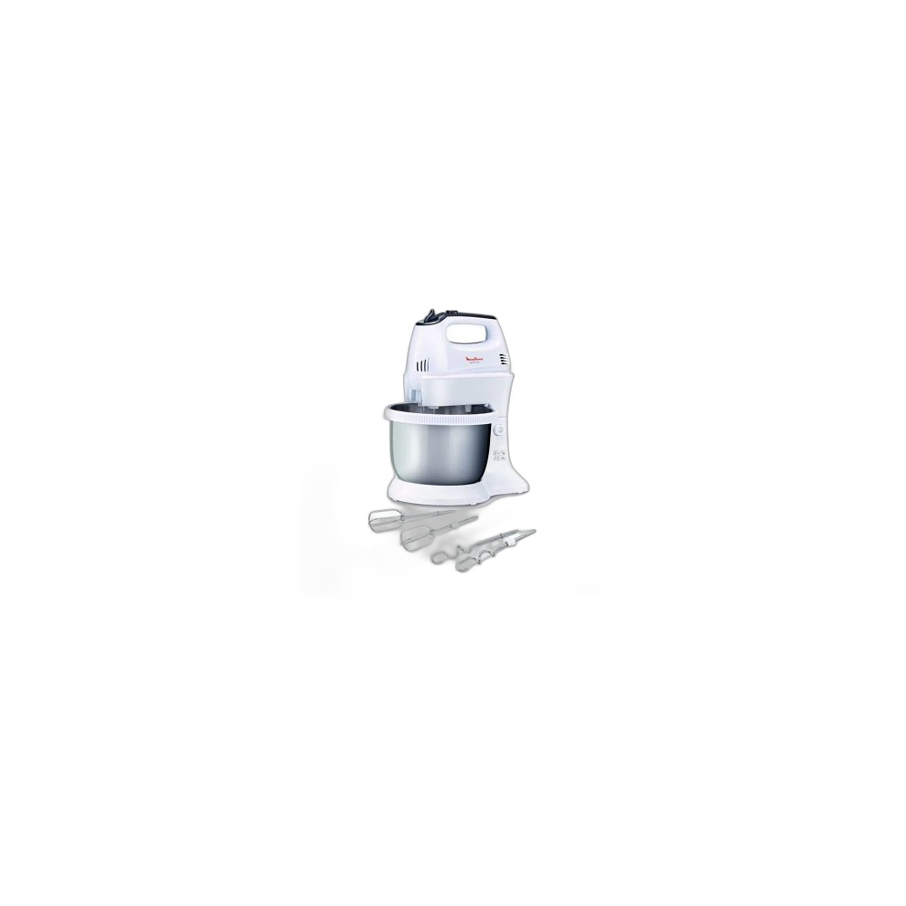Batedeira Moulinex Hm3121B1 Velocidades Bacia 3.5L, Inox