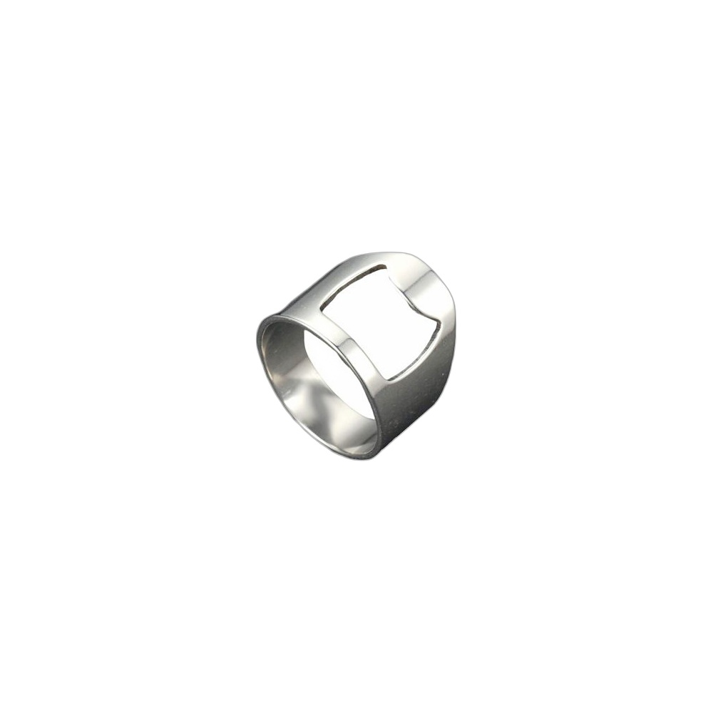 Anel Masculino De Aço Inoxidável 62107 Preto