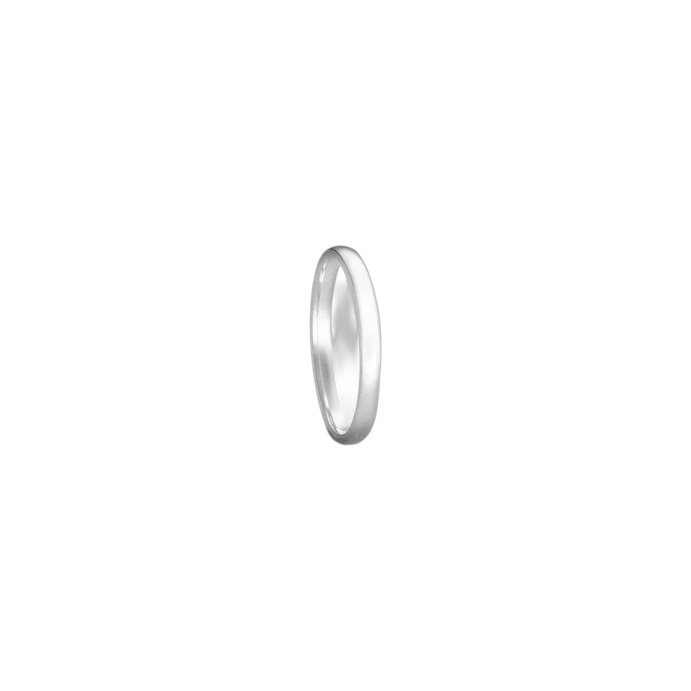 Aliança De Aço Inoxidável 29146 Silver, Tamanho: 6