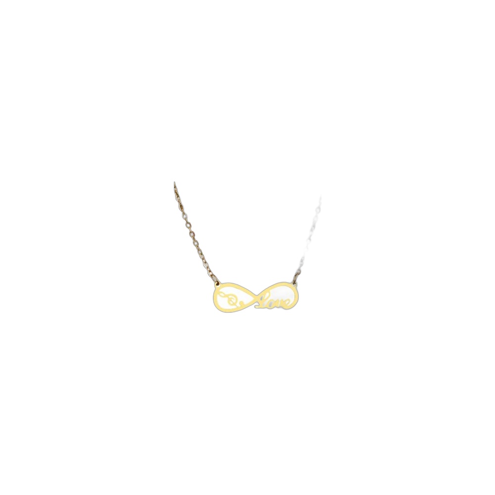 Colar Feminino Inox Dourado 20358