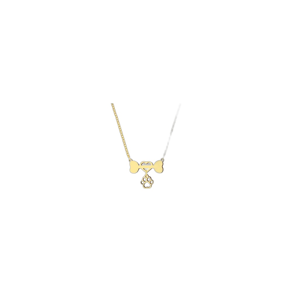 Colar Feminino Inox Dourado 20386