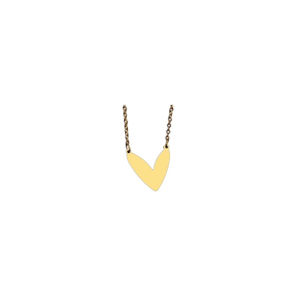 Colar Feminino Inox Dourado 20412