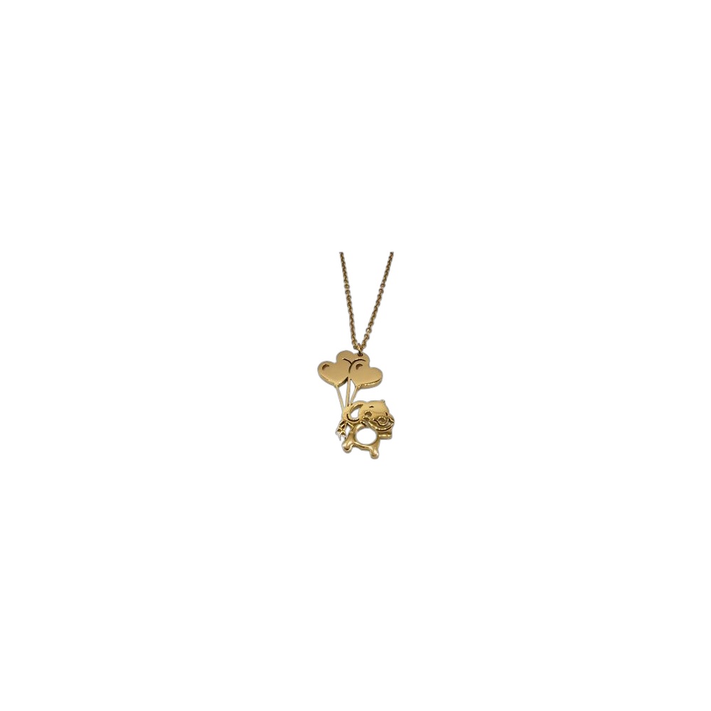 Colar Feminino Inox Dourado 20375