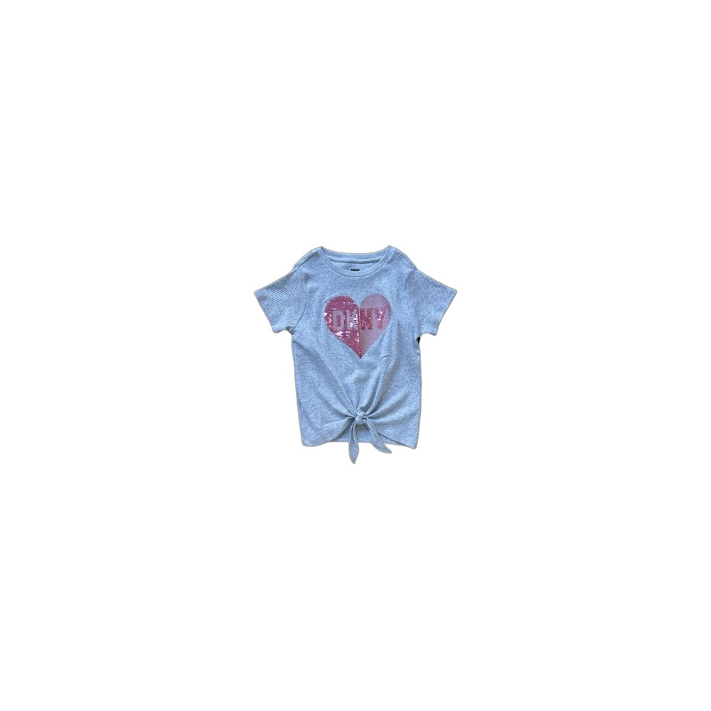 Blusa Infantil Dkny 7 Anos, Cinza