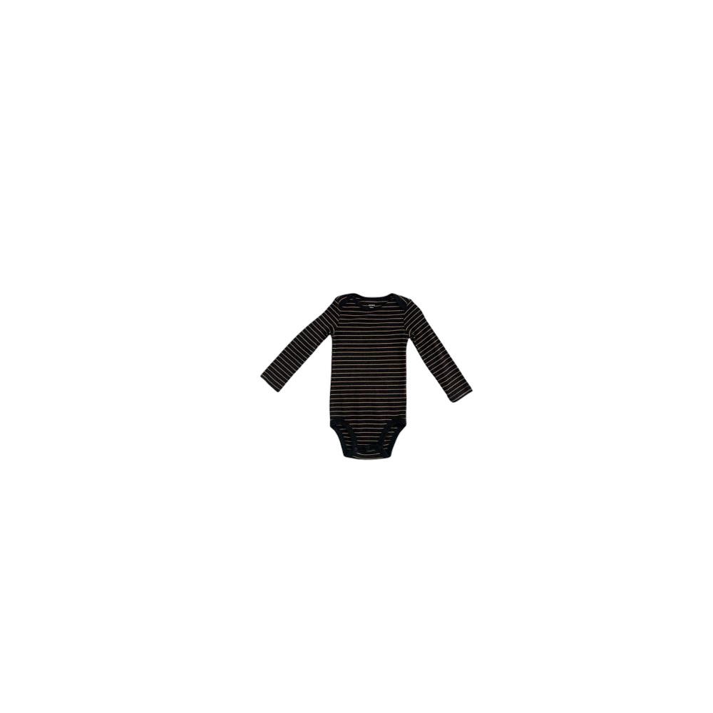 Body Infantil Carters 24 Meses, Preto E Castanho