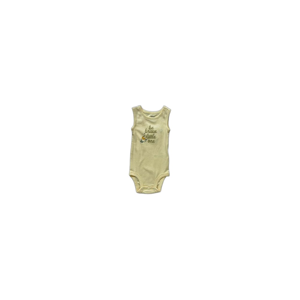 Body Infantil Carters 6 E 12 Meses, Amarelo