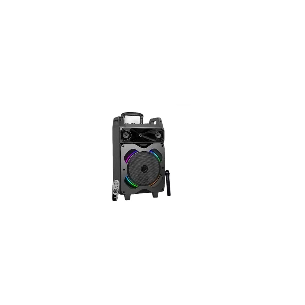 Coluna De Som Portátil Syinix Trolley 1810 40W, Preto