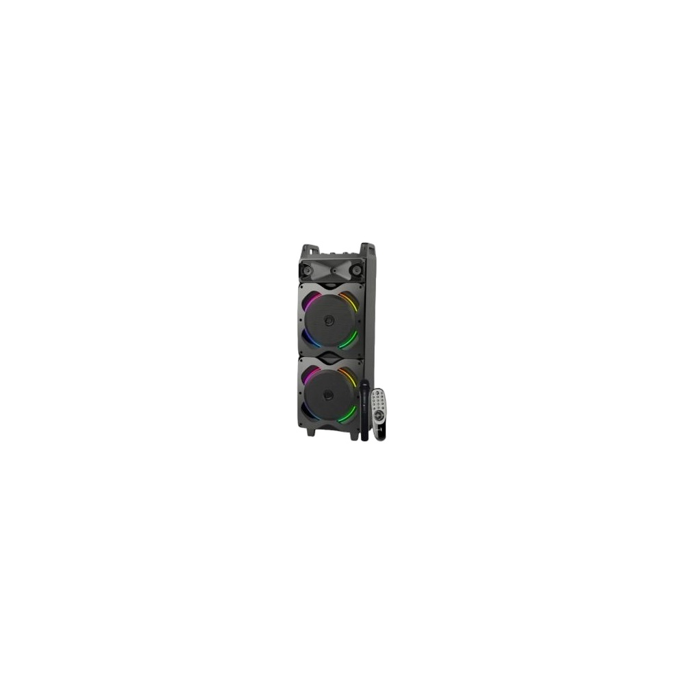 Coluna De Som Portátil Syinix Trolley 1820 80 Watts, Preto