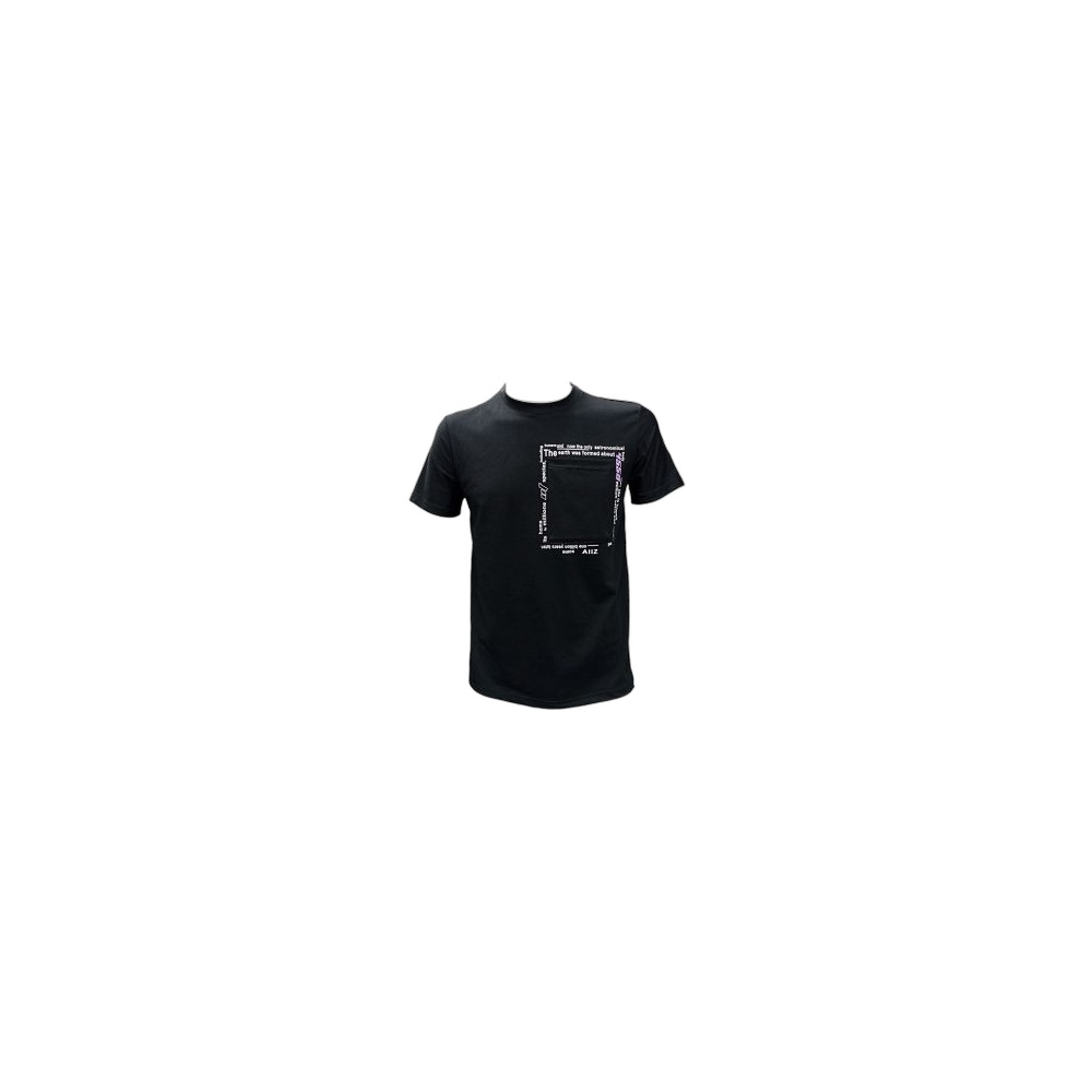 Camiseta Masculina Aiiz, Preto