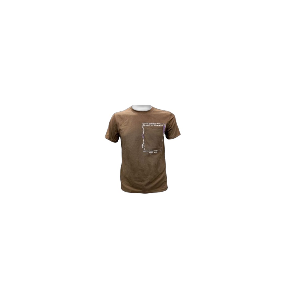 Camiseta Masculina Aiiz, Castanho