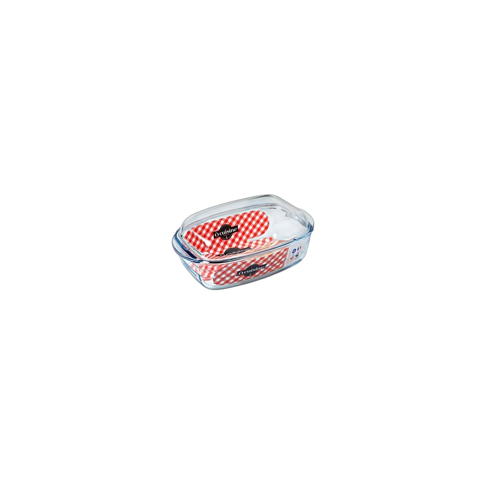 Assadeira Com Tampa De Vidro Ô Cuisine, 4.5 L