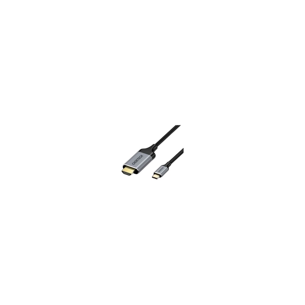 Usb-C Hdmi 4K Cabo Trançado Choetech, Preto