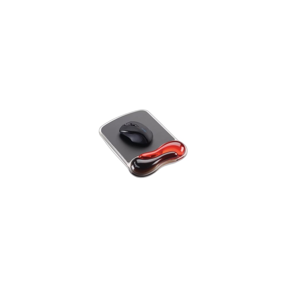 Mouse Pad Com Apoio De Pulso Kensington Slim Duo Gel, Preto/Azul