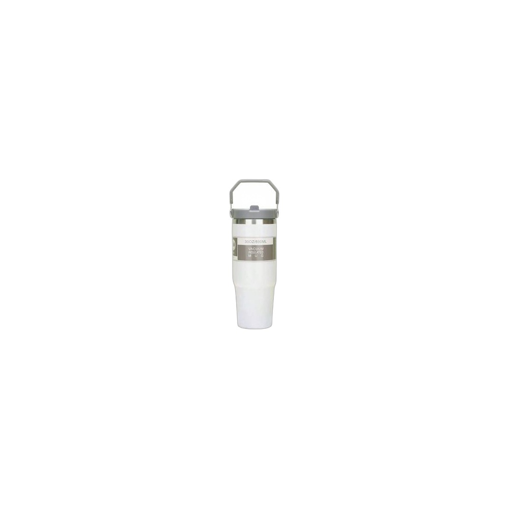 Caneca Térmica Com Pega 890 ml, Branca