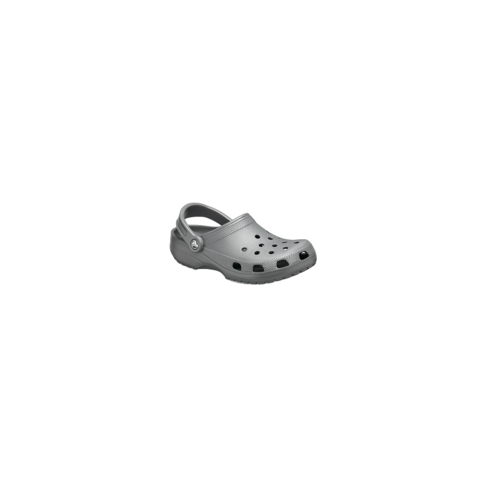Crocs Unissexo Classic Clog, Cinza Escuro