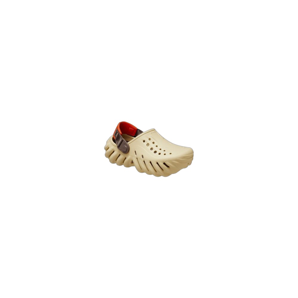 Crocs Unissexo Echo Clog, Bege