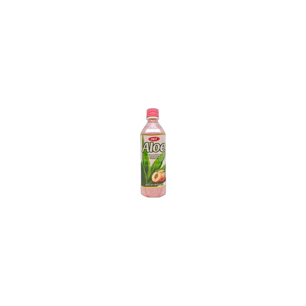 Bebida De Aloe Okf Pêssego, 500 ml