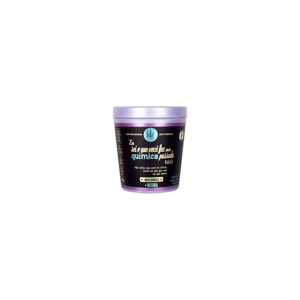Eu Sei O Que Você Fez Na Química Passada Máscara Cpa Carga Proteica De Aminoácidos Lola Cosmetics, 230g