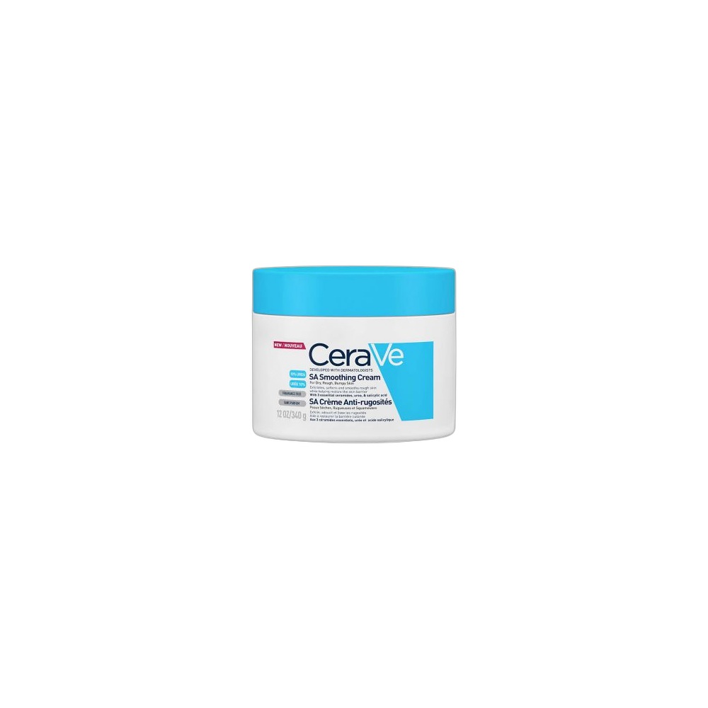 Creme Sa Smoothing Cerave Pele Seca Áspera E Irregular, 340g