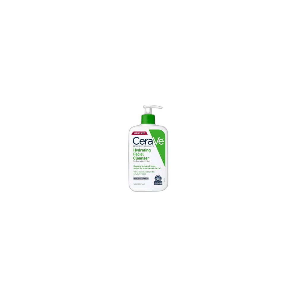Gel De Limpeza Hidratante Cerave Para Pele Normal A Seca, 1000ml