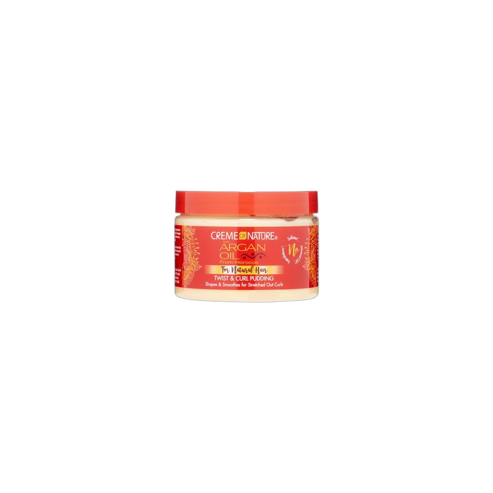 Creme Modelador Para Cabelo Natural With Argan Oil Twist & Curl Pudding, 326g