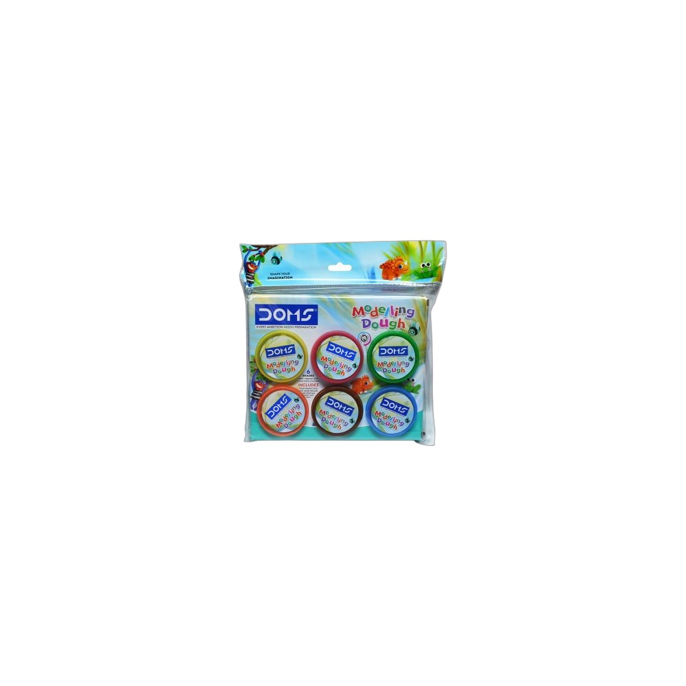 Massa De Modelar Doms Dough 10 Cores, 150 g